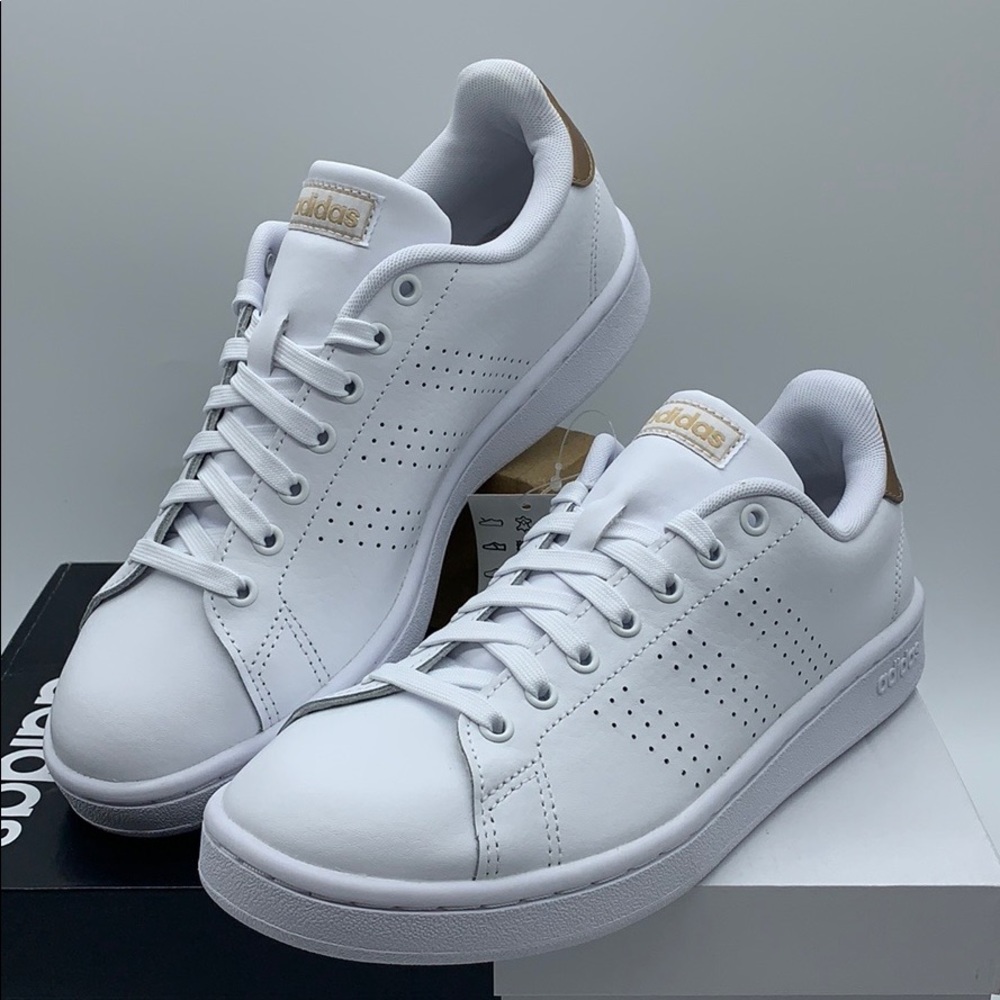 ADIDAS ADVANTAGE WMNS White/gold - Picture 15 of 16